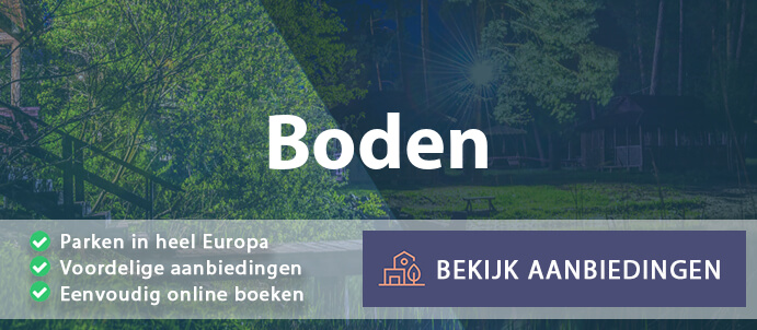 vakantieparken-boden-duitsland-vergelijken